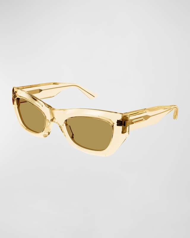 Acetate Cat-Eye Sunglasses